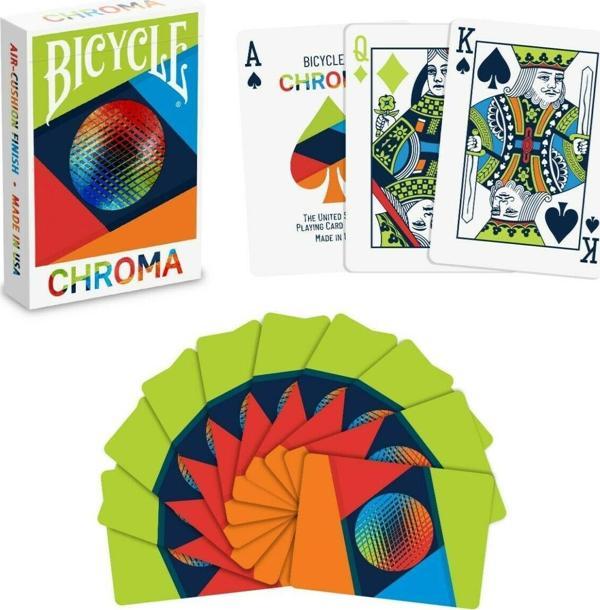 Bicycle Chroma Koleksiyonluk Kartı Oyun Kağıdı Kartları Destesi - Image 1
