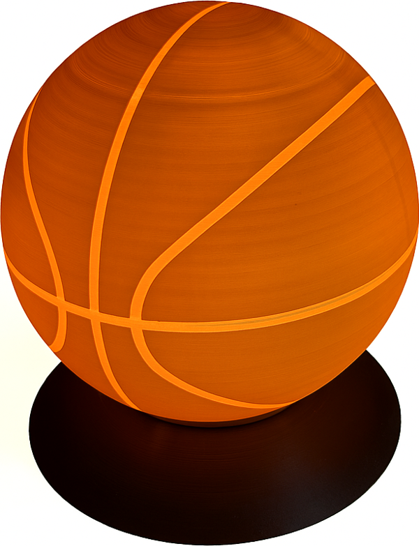 Basketbol Topu Tasarımlı LED Masa Lambası - Image 1