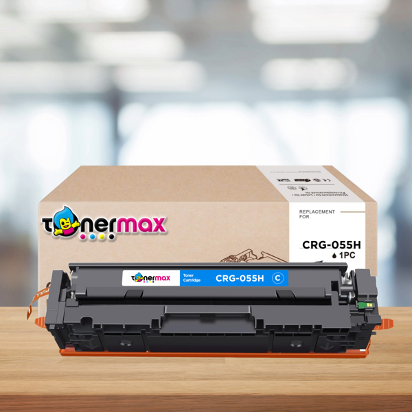 Canon CRG-055H Muadil Toner Mavi - Çipli / LBP-662Cdw / LBP-664Cx / MF-741Cdw / MF-742Cdw / MF-743Cdw / MF-744Cd / MF-74 - Image 1