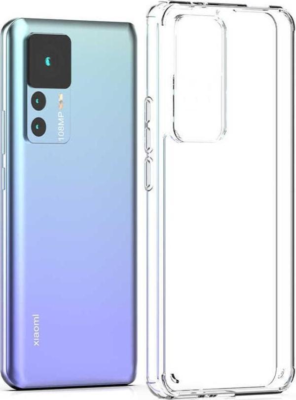 Coverzone Xiaomi Mi 12t Pro Ile Uyumlu Ultra Kılıf Cosse Silikon Şeffaf Kapak - Image 1