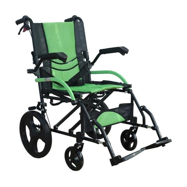 Golfi Alüminyum Tekerlekli Sandalye | Katlanabilir Hafif Transfer Modeli G502 - Image 1