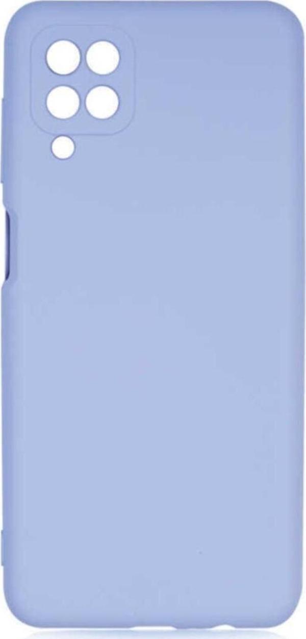 Coverzone Galaxy A12 Kılıf Delux Silkytermoplastik Kılıf Lila - Image 1