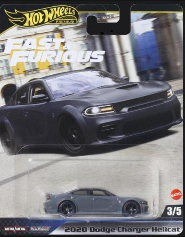 Hot Wheels Premium Fast & Furious 2020 Dodge Charger Hellcat HNW46 JBL96 - Image 1