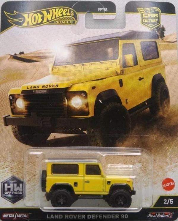 Hot Wheels Car Culture Land Rover Defender 90 FPY86 JBK74 - Image 1