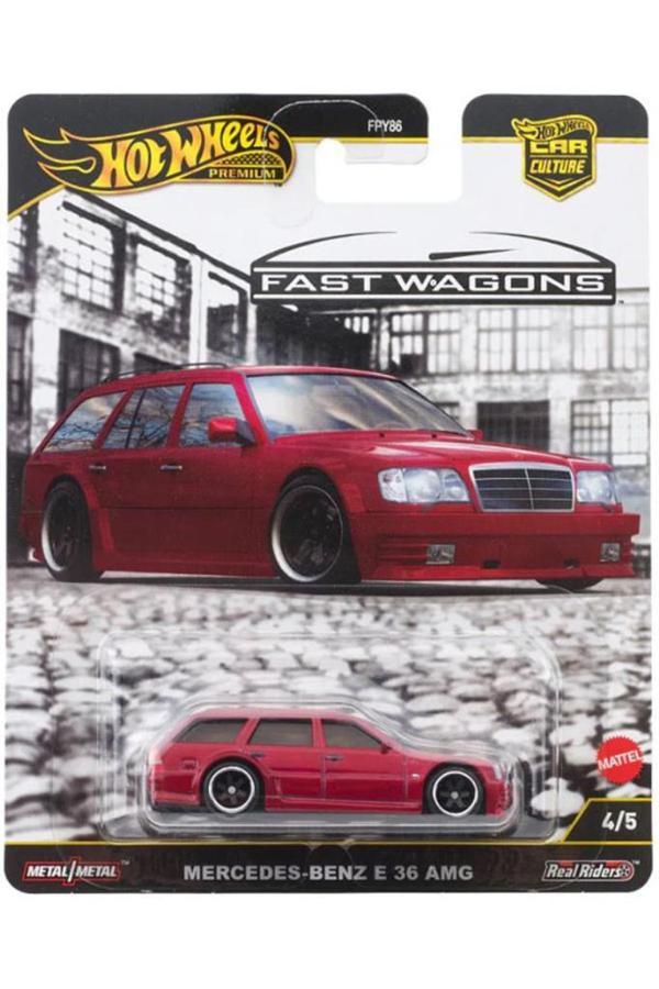 Hot Wheels Premium Fast Wagons Mercedes Benz E 36 Amg FPY86 JBK69 - Image 1