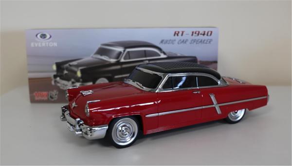EVERTON RT-1940  Kırmızı Bluetooth Fm-Usb-Tf-Aux Şarjlı Nostaljik Radyo - Image 1