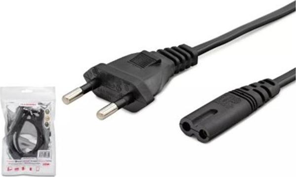 HADRON HDX5566 TEYP POWER KABLO 42PIN 1MM UZUN SOKET AMBALAJLI 1.5M SİYAH - Image 1