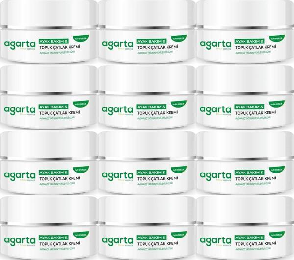 Agarta Ayak ve Topuk Çatlak Bakım Kremi 100ML (12 Li Set) - Image 1