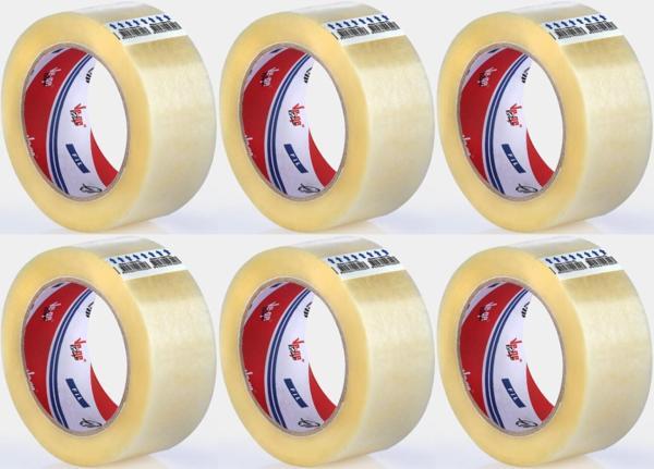 Ve-Ge Koli Bandı / Bant FİL 1 . Kalite 100 Metre (45mm*100 Metre) (6 Lı Set) - Image 1