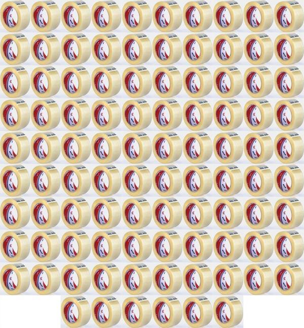 Ve-Ge Koli Bandı / Bant FİL 1 . Kalite 100 Metre (45mm*100 Metre) (96 Lı Set) - Image 1