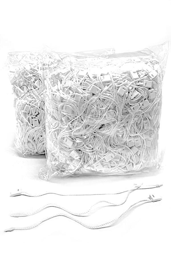 1000 Adet Beyaz Plastik Kilitli Etiket İpi - Image 1