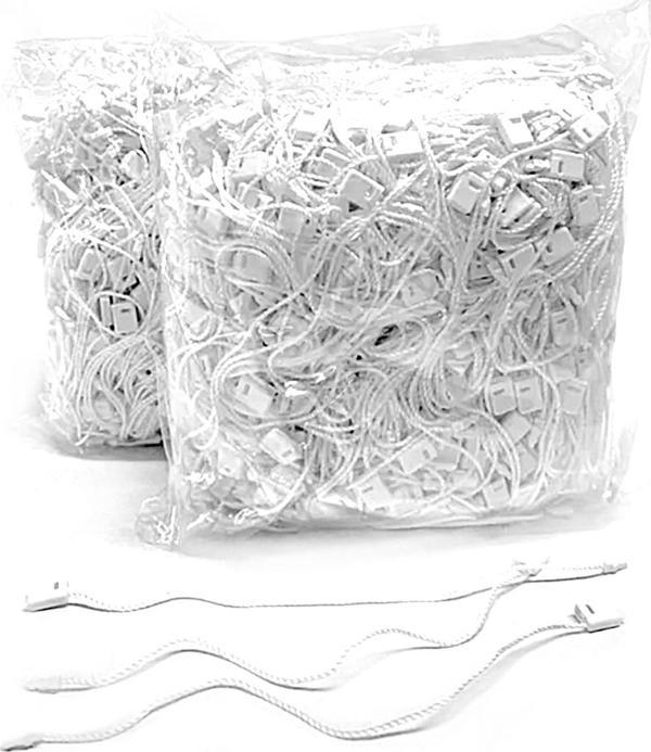 1000 Adet Beyaz Plastik Kilitli Etiket İpi - Image 1