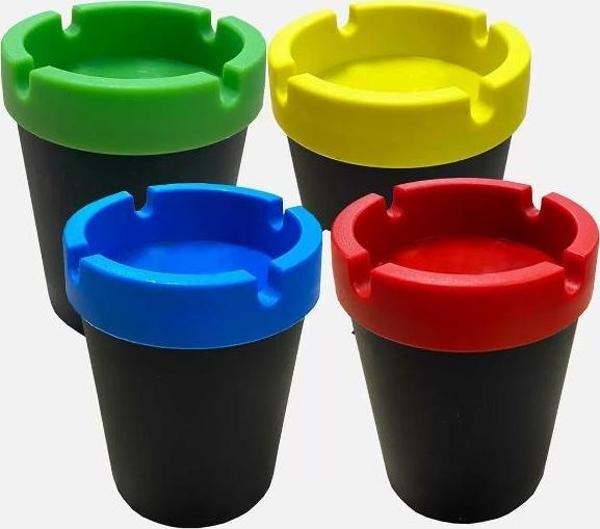 Büro Ev Ofis Dekoru için Dumansız Kova Küllük - Image 1