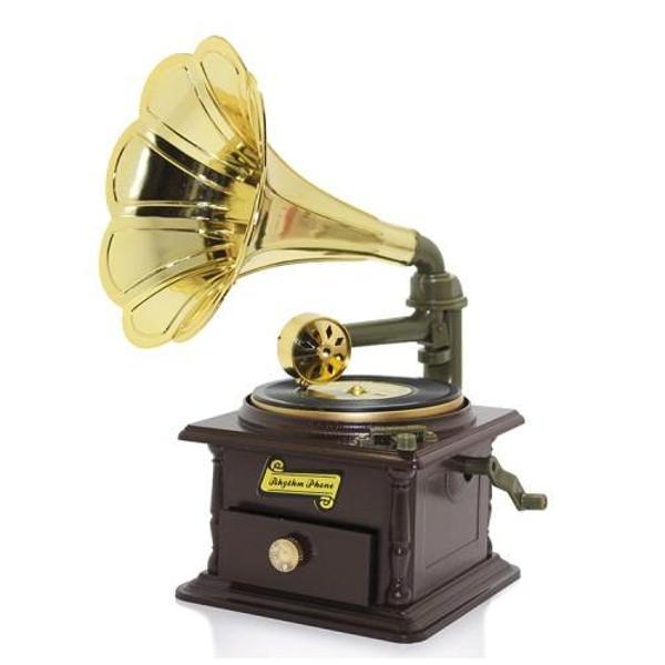 Büro Ev Ofis Dekoru için Gramafon Tarz Müzik Kutusu - Image 1