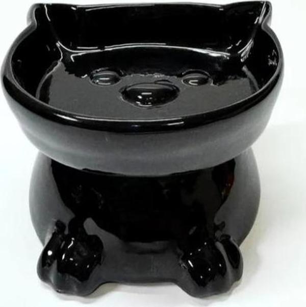 Büro Ev Evcil Hayvanı Kedi köpek için Ayaklı Kulaklı Seramik Mama Kabı - Image 1