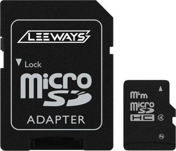 LEEWAYS 16GB Hafıza Kartı 100MB Okuma/Yazma Hızı Adaptörlü - Image 1