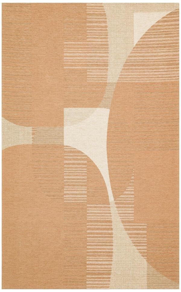 Hoom Rugs Bronx BRN 13 Natural Beige Hasır Görünümlü Kaymaz Tabanlı Kilim - Image 1
