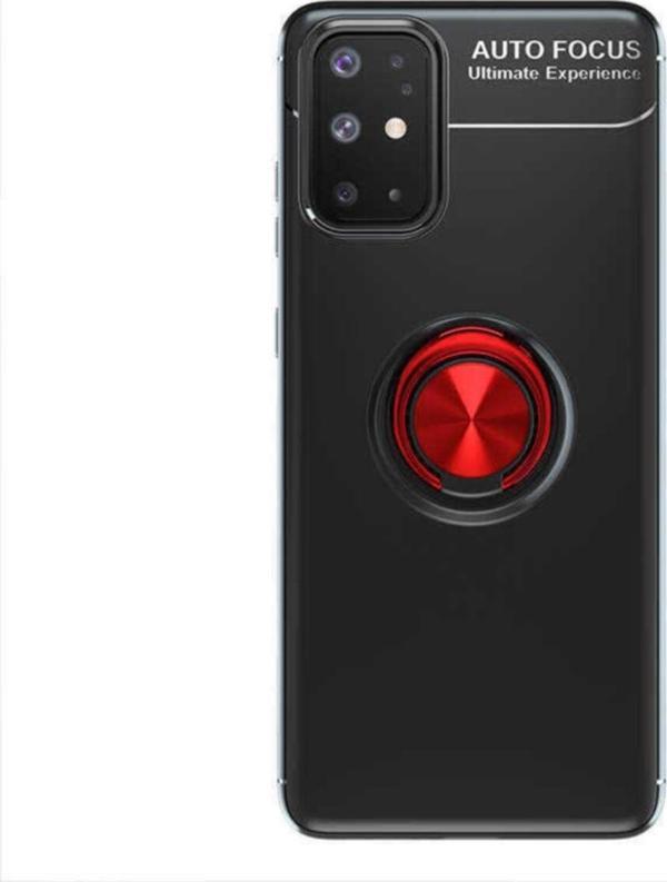 Coverzone Galaxy A32 4g Novel Silikon Kılıf Siyah-kırmızı - Image 1