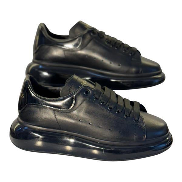  Erkek Spor Ayakkabı – Hakiki Deri, Air Taban, Bağcıklı, Günlük Kullanım için Rahat ve Şık Sneaker - Image 1