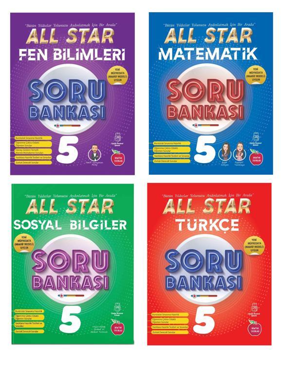 Newton Yayınları 5. Sınıf All Star Soru Bankası Seti - Newton Yayınları - Image 1
