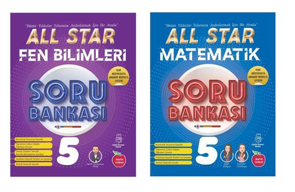 Newton Yayınları 5. Sınıf All Star Matematik Fen Bilimleri Set - Newton Yayınları - Image 1