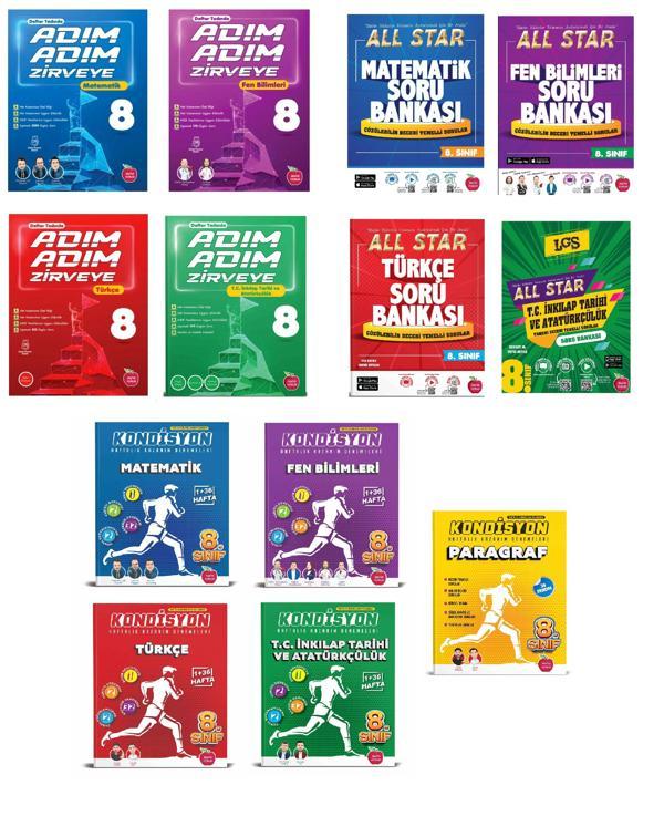 Newton Yayınları 8. Sınıf LGS Soru Bankası Deneme FULL SET - Newton Yayınları - Image 1