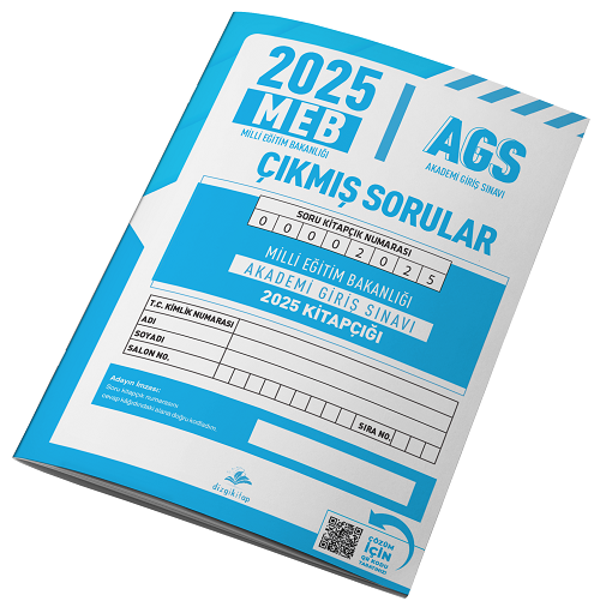 Dizgi Kitap MEB-AGS 2025 Sınavı Tüm Dersler Çıkmış Sorular Çözümlü Dizgi Kitap - Dizgi Kitap Yayınları - Image 1