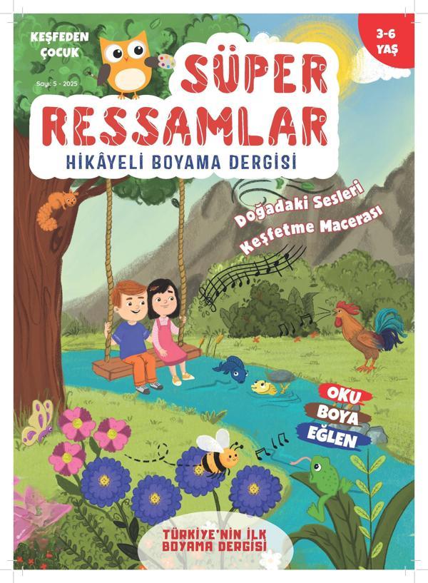 SÜPER RESSAMLAR SAYI 5 - Turkuvaz Dergi - Image 1