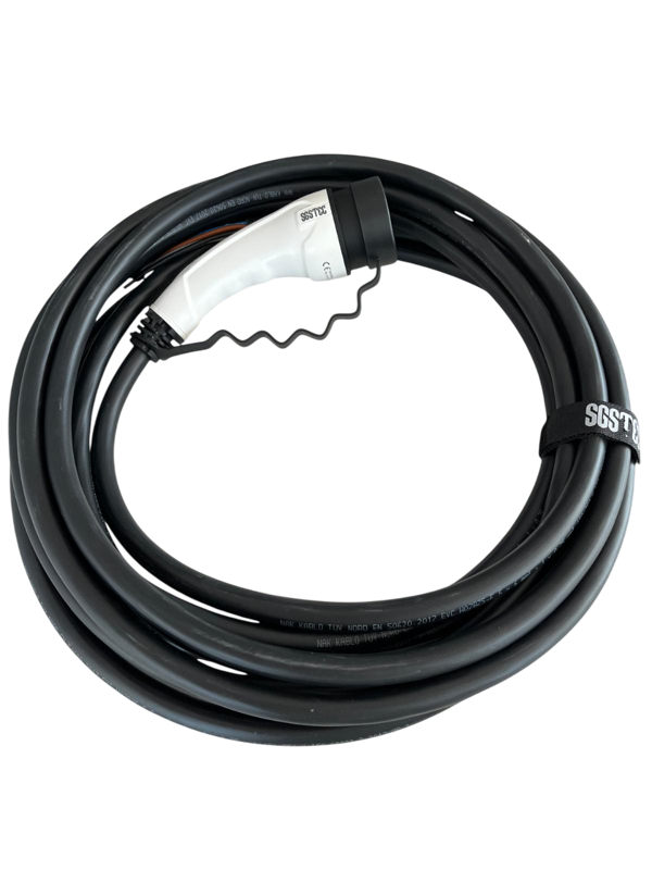 SGSTEC 32A 10 Metre Tip-2 AC Şarj Cihazı Kablosu - Image 1
