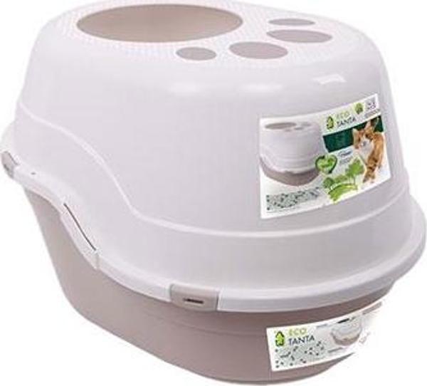M-Pets Eco Tima Kapalı Kedi Tuvaleti Kum Beji 63x49x42 Cm - Image 1