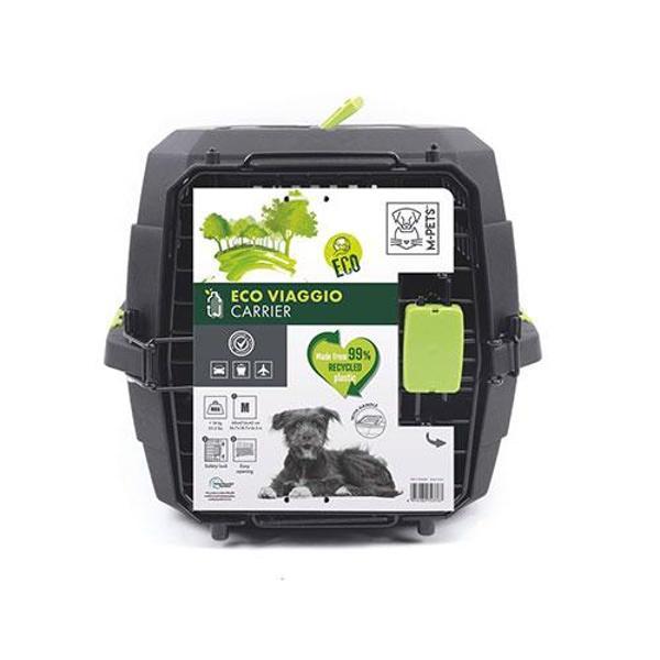 M-Pets Eco Viaggio Carrier Lata Kedi ve Köpek Taşıma Çantası Siyah 68x47,6x42 Cm - Image 1