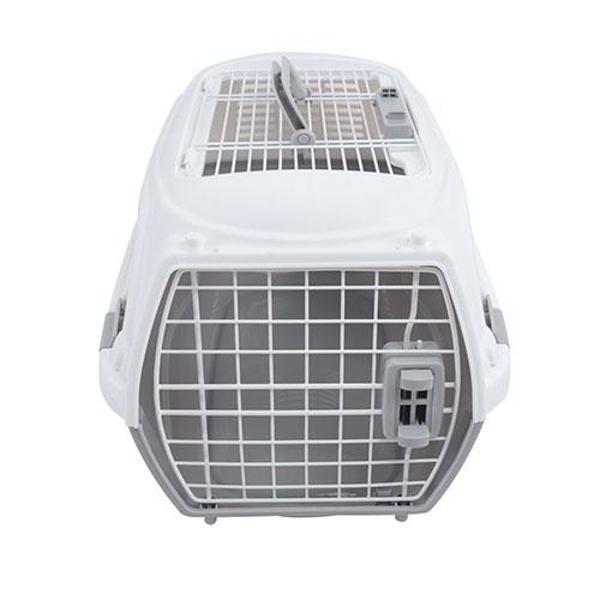 M-Pets Giro Carrier Kedi ve Köpek Taşıma Çantası Bej Beyaz 51,6x32,7x29,6 Cm - Image 1