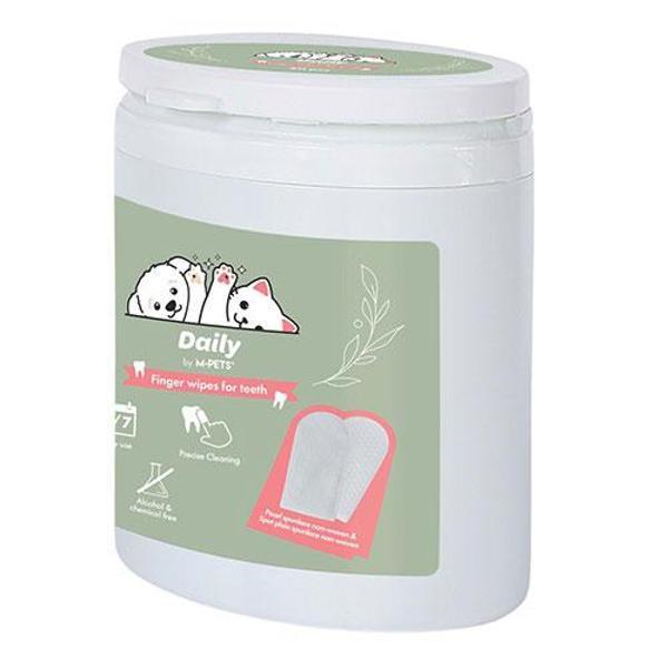 M-Pets Kedi ve Köpek Diş Temizliği İçin Parmak Pedi 50'li - Image 1