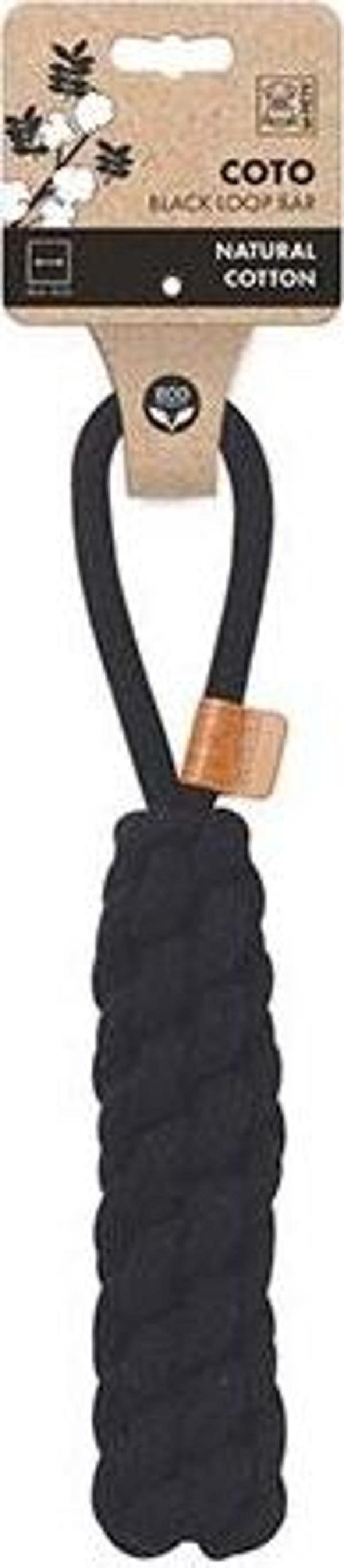 M-Pets Örgü Köpek Oyuncağı Siyah 34 Cm - Image 1