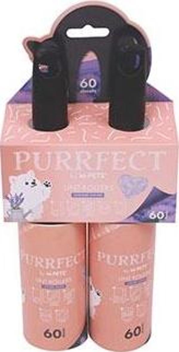 M-Pets Purrfect Tüy Toplama Ruosu 2x60 Yaprak - Image 1