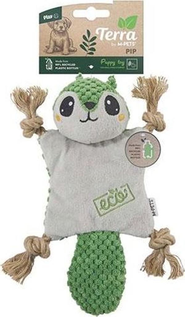 M-Pets Terra Eco Pip Yavru Köpek Oyuncağı 25 Cm - Image 1