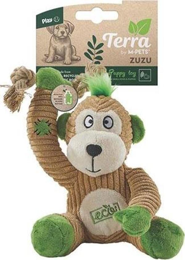 M-Pets Terra Eco Zuzu Yavru Köpek Oyuncağı 16 Cm - Image 1