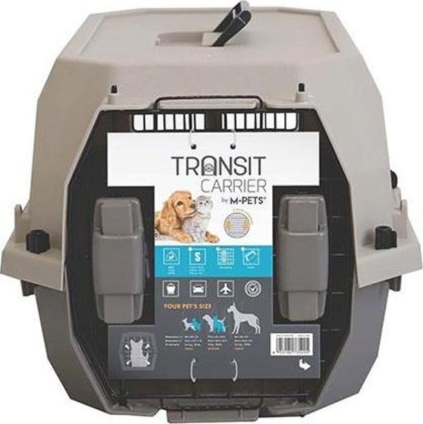 M-Pets Transit Carrier Lata Köpek Taşıma Çantası Kahverengi 60x40x33 Cm - Image 1