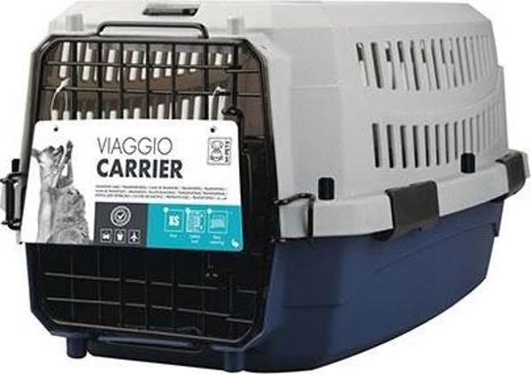 M-Pets Viaggio Carrier Lata Kedi ve Köpek Taşıma Çantası Lacivert 48,3x32x25,4 Cm - Image 1