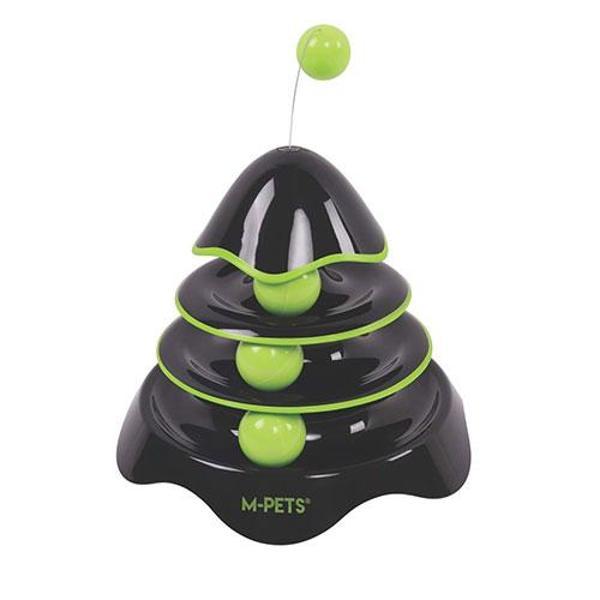 M-Pets Yaylı Rocket Kedi Oyuncağı Siyah 25 Cm - Image 1
