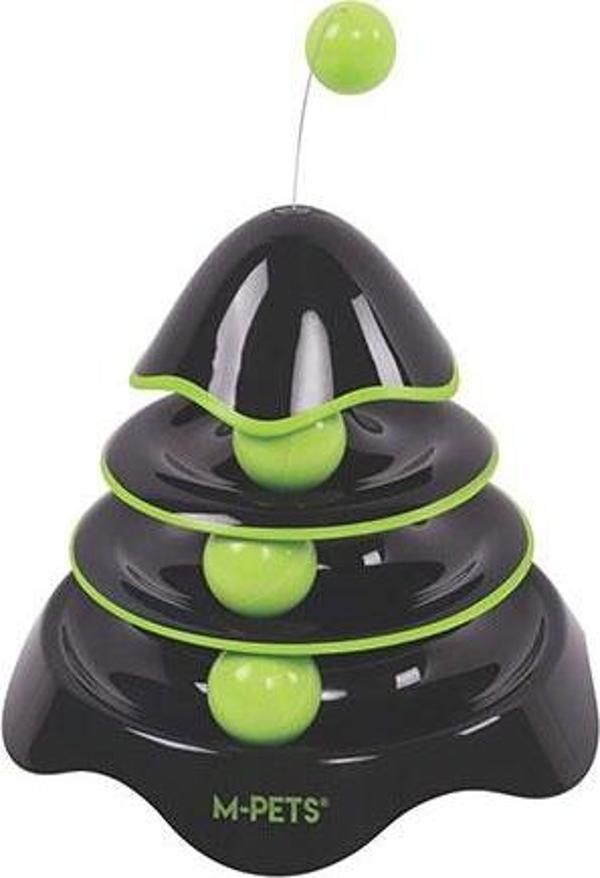 M-Pets Yaylı Rocket Kedi Oyuncağı Siyah 25 Cm - Image 1