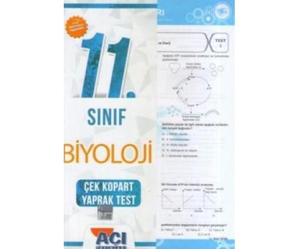 Açı 11.Sınıf Biyoloji Yaprak Testler - Açı Yayınları - Image 1