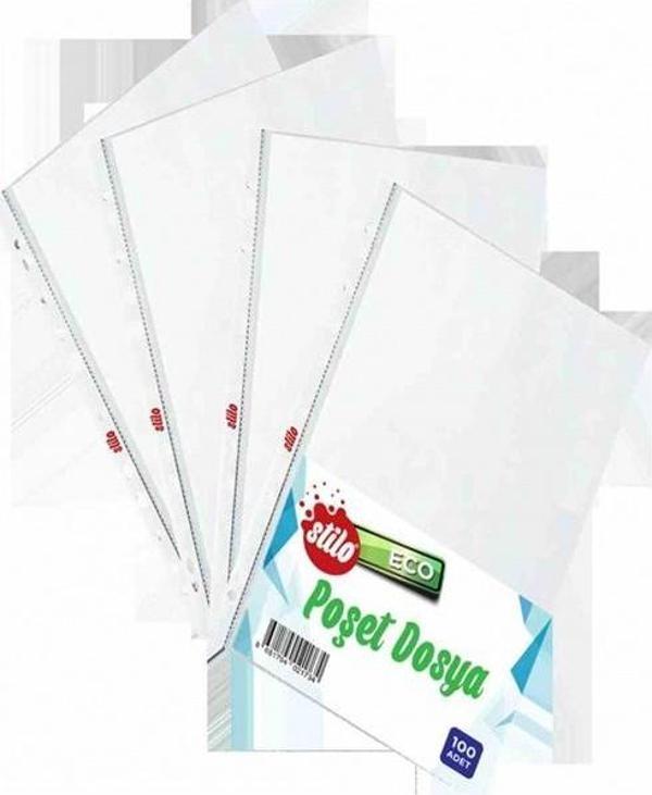Stilo Poşet Dosya 100Lü - 2 paket - Image 1