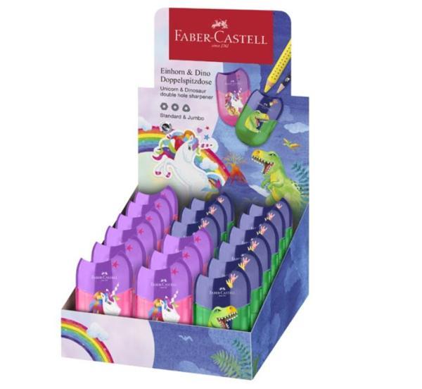 Faber Castell Dino veya Unicorn Kalemtraş Lisanslı - 1 adet - Image 1