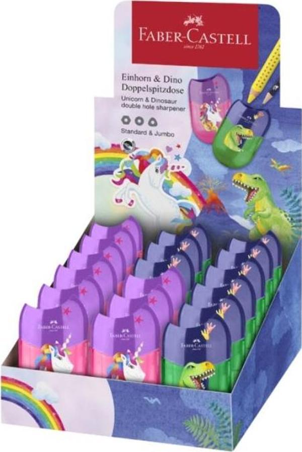 Faber Castell Dino veya Unicorn Kalemtraş Lisanslı - 1 adet - Image 1
