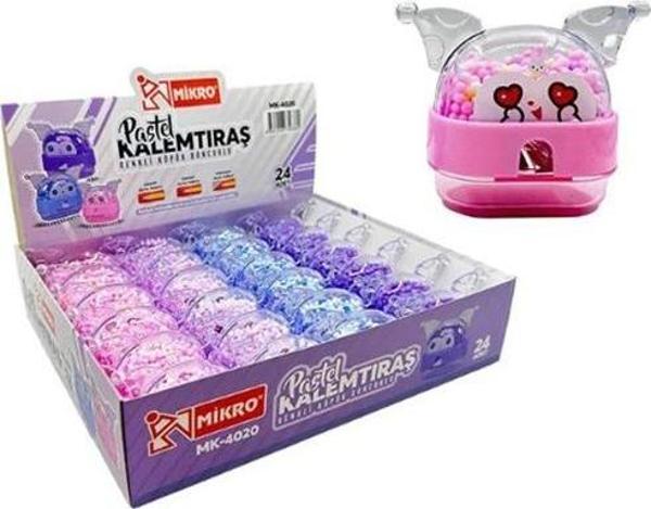 Pastel Kalemtraş Köpük Boncuklu Bat Cat Mk-4020 - 2 adet - Image 1