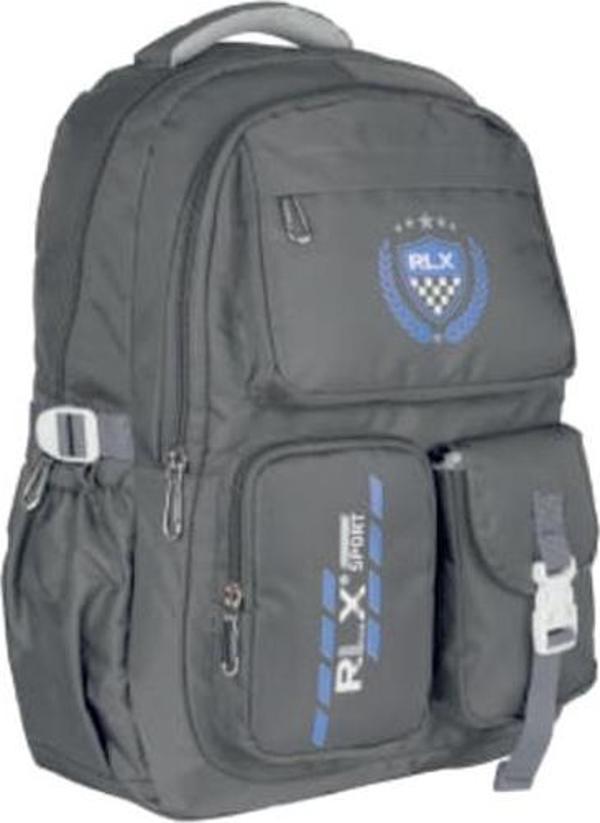 Relaxion Sırt Çantası Okul Çantası Gri Kod:2058 - Image 1