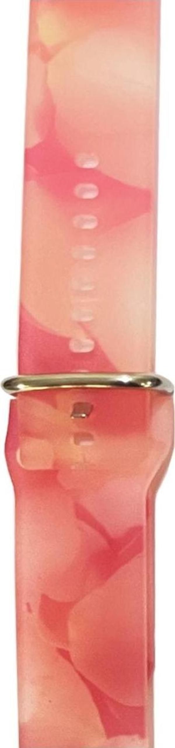 Coverzone Xiaomi Mi Watch Color Ile Uyumlu Kayış Renkli Desenli Erstwhile Kordon Gül - Image 1