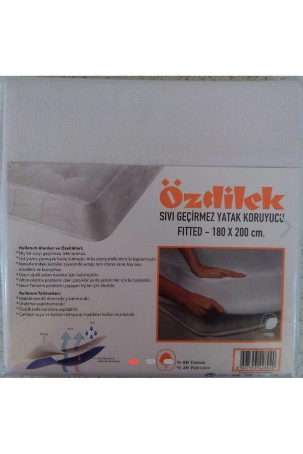 Özdilek Alez Sıvı Geçirmez Yatak Koruyucu Alez Çift Kişilik Ve Tek Kişilik 4 Farklı Ebat - Image 1