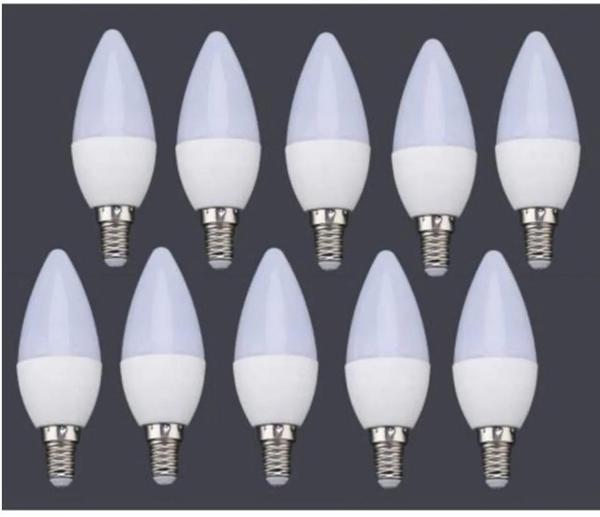 5-7w Buji Led 10'lu Ampul Beyaz Işık - Image 1